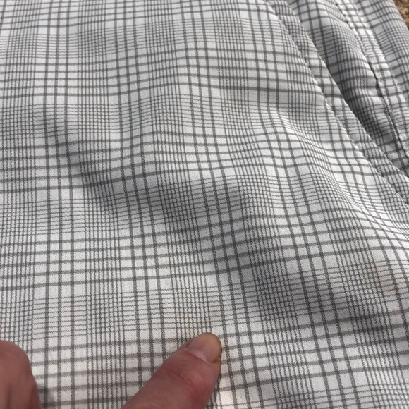 Pebble Beach Performance Shorts Mens 36 Gray White - Picture 12 of 17